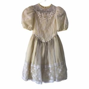 Vintage fairy princess evening mini dress💛